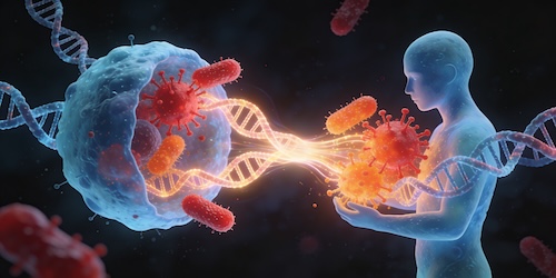 Universal method to co-profile RNA synthesis in host and pathogen